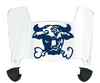 Utah State Aggies Mini Football Helmet Visor Shield w/ Clips - PICK VISOR & LOGO COLOR