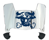 Utah State Aggies Mini Football Helmet Visor Shield w/ Clips - PICK VISOR & LOGO COLOR