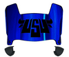 Utah State Aggies Mini Football Helmet Visor Shield w/ Clips - PICK VISOR & LOGO COLOR