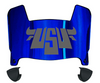Utah State Aggies Mini Football Helmet Visor Shield w/ Clips - PICK VISOR & LOGO COLOR