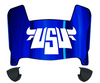 Utah State Aggies Mini Football Helmet Visor Shield w/ Clips - PICK VISOR & LOGO COLOR