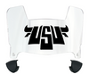 Utah State Aggies Mini Football Helmet Visor Shield w/ Clips - PICK VISOR & LOGO COLOR