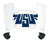 Utah State Aggies Mini Football Helmet Visor Shield w/ Clips - PICK VISOR & LOGO COLOR