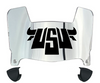Utah State Aggies Mini Football Helmet Visor Shield w/ Clips - PICK VISOR & LOGO COLOR