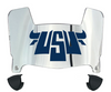 Utah State Aggies Mini Football Helmet Visor Shield w/ Clips - PICK VISOR & LOGO COLOR