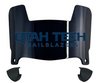 Utah Tech Trailblazers Mini Football Helmet Visor Shield w/ Clips - PICK VISOR & LOGO COLOR