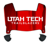 Utah Tech Trailblazers Mini Football Helmet Visor Shield w/ Clips - PICK VISOR & LOGO COLOR