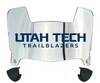 Utah Tech Trailblazers Mini Football Helmet Visor Shield w/ Clips - PICK VISOR & LOGO COLOR