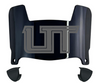 Utah Tech Trailblazers Mini Football Helmet Visor Shield w/ Clips - PICK VISOR & LOGO COLOR