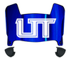 Utah Tech Trailblazers Mini Football Helmet Visor Shield w/ Clips - PICK VISOR & LOGO COLOR