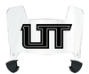 Utah Tech Trailblazers Mini Football Helmet Visor Shield w/ Clips - PICK VISOR & LOGO COLOR