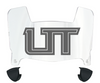 Utah Tech Trailblazers Mini Football Helmet Visor Shield w/ Clips - PICK VISOR & LOGO COLOR