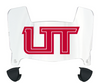 Utah Tech Trailblazers Mini Football Helmet Visor Shield w/ Clips - PICK VISOR & LOGO COLOR