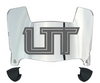 Utah Tech Trailblazers Mini Football Helmet Visor Shield w/ Clips - PICK VISOR & LOGO COLOR