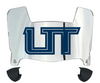 Utah Tech Trailblazers Mini Football Helmet Visor Shield w/ Clips - PICK VISOR & LOGO COLOR