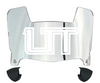 Utah Tech Trailblazers Mini Football Helmet Visor Shield w/ Clips - PICK VISOR & LOGO COLOR