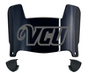 VCU Rams Mini Football Helmet Visor Shield w/ Clips - PICK VISOR & LOGO COLOR