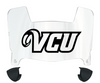 VCU Rams Mini Football Helmet Visor Shield w/ Clips - PICK VISOR & LOGO COLOR