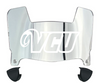 VCU Rams Mini Football Helmet Visor Shield w/ Clips - PICK VISOR & LOGO COLOR