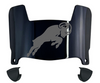 VCU Rams Mini Football Helmet Visor Shield w/ Clips - PICK VISOR & LOGO COLOR