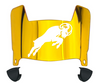 VCU Rams Mini Football Helmet Visor Shield w/ Clips - PICK VISOR & LOGO COLOR