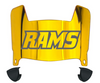 VCU Rams Mini Football Helmet Visor Shield w/ Clips - PICK VISOR & LOGO COLOR
