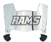 VCU Rams Mini Football Helmet Visor Shield w/ Clips - PICK VISOR & LOGO COLOR