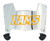 VCU Rams Mini Football Helmet Visor Shield w/ Clips - PICK VISOR & LOGO COLOR