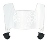 VCU Rams Mini Football Helmet Visor Shield w/ Clips - PICK VISOR & LOGO COLOR