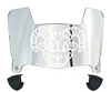 VCU Rams Mini Football Helmet Visor Shield w/ Clips - PICK VISOR & LOGO COLOR