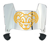 VCU Rams Mini Football Helmet Visor Shield w/ Clips - PICK VISOR & LOGO COLOR