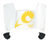 VCU Rams Mini Football Helmet Visor Shield w/ Clips - PICK VISOR & LOGO COLOR