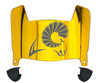 VCU Rams Mini Football Helmet Visor Shield w/ Clips - PICK VISOR & LOGO COLOR
