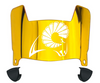 VCU Rams Mini Football Helmet Visor Shield w/ Clips - PICK VISOR & LOGO COLOR