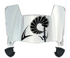 VCU Rams Mini Football Helmet Visor Shield w/ Clips - PICK VISOR & LOGO COLOR