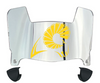 VCU Rams Mini Football Helmet Visor Shield w/ Clips - PICK VISOR & LOGO COLOR