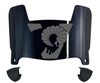 VCU Rams Mini Football Helmet Visor Shield w/ Clips - PICK VISOR & LOGO COLOR