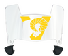VCU Rams Mini Football Helmet Visor Shield w/ Clips - PICK VISOR & LOGO COLOR