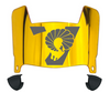 VCU Rams Mini Football Helmet Visor Shield w/ Clips - PICK VISOR & LOGO COLOR