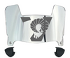 VCU Rams Mini Football Helmet Visor Shield w/ Clips - PICK VISOR & LOGO COLOR