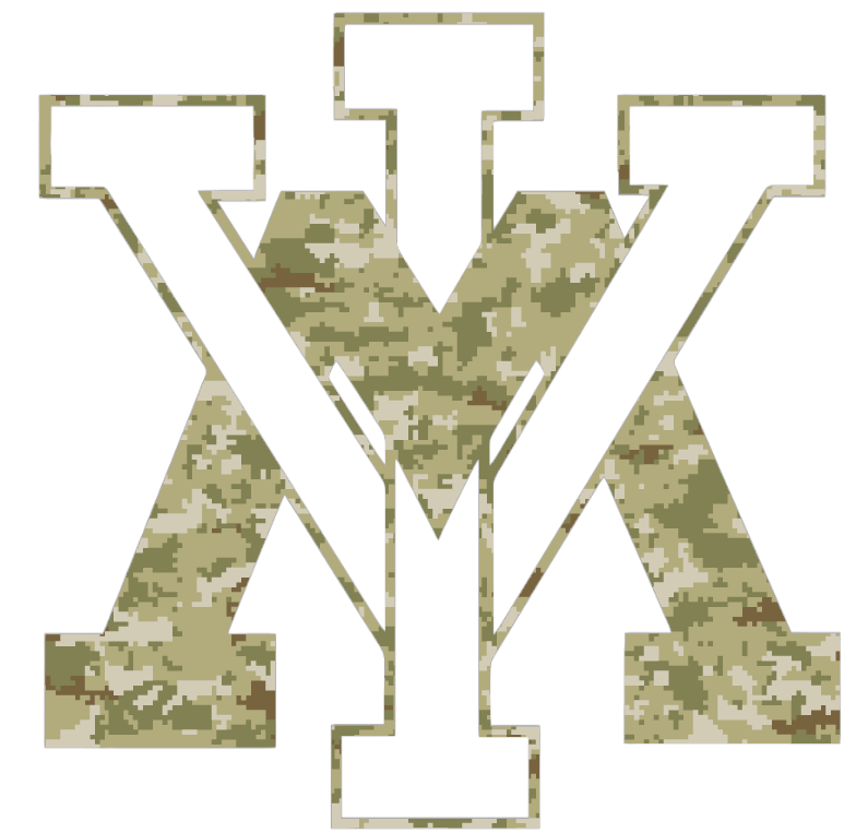 VMI Keydets Team Logo Salute to Service Camouflage Camo Vinyl Decal PICK SIZE