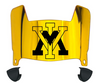 VMI Keydets Mini Football Helmet Visor Shield w/ Clips - PICK VISOR & LOGO COLOR