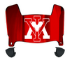 VMI Keydets Mini Football Helmet Visor Shield w/ Clips - PICK VISOR & LOGO COLOR