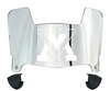 VMI Keydets Mini Football Helmet Visor Shield w/ Clips - PICK VISOR & LOGO COLOR