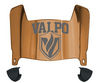 Valparaiso Beacons Mini Football Helmet Visor Shield w/ Clips - PICK VISOR & LOGO COLOR