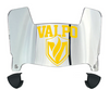 Valparaiso Beacons Mini Football Helmet Visor Shield w/ Clips - PICK VISOR & LOGO COLOR