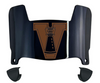 Valparaiso Beacons Mini Football Helmet Visor Shield w/ Clips - PICK VISOR & LOGO COLOR