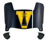 Valparaiso Beacons Mini Football Helmet Visor Shield w/ Clips - PICK VISOR & LOGO COLOR