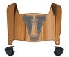 Valparaiso Beacons Mini Football Helmet Visor Shield w/ Clips - PICK VISOR & LOGO COLOR