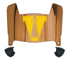 Valparaiso Beacons Mini Football Helmet Visor Shield w/ Clips - PICK VISOR & LOGO COLOR